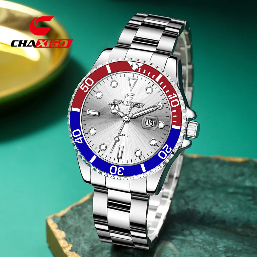 Chrono Gold – Elegante Herrenuhr im klassischen Stil