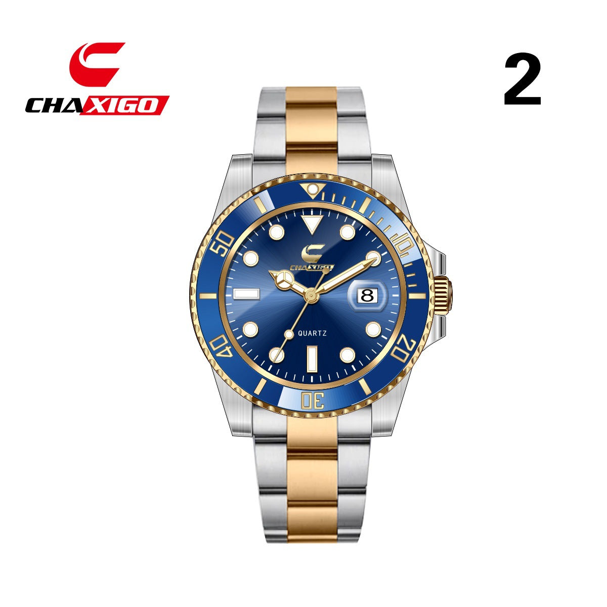 Chrono Gold – Elegante Herrenuhr im klassischen Stil
